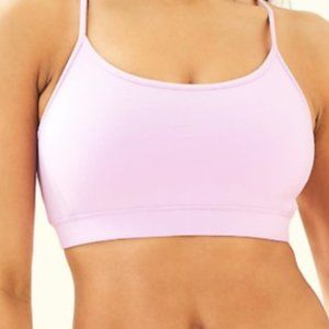 Purple Lilly Pulitzer Sports Bra